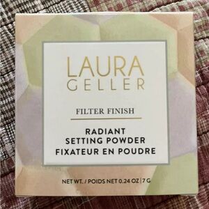 NIB Laura Geller Color Correcting Filter Finish Radiant Setting Powder 0.24 oz